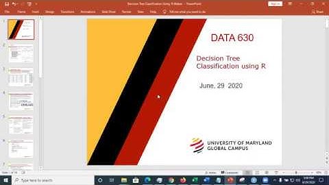 DATA 630 - Decision Tree Classification in R