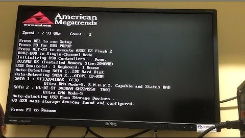 Press F1 to Resume SOLVED!