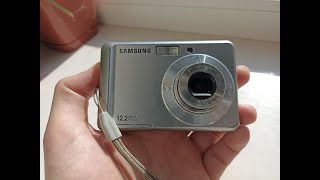 💥Camera Samsung ES17 12.2MP silver digital vintage compact retro rare💥WORKing CHEAP💥
