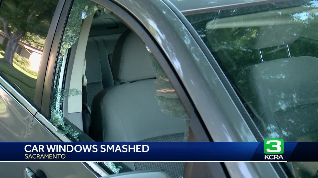 Sacramento neighborhood plagued by smashed car windows - YouTube