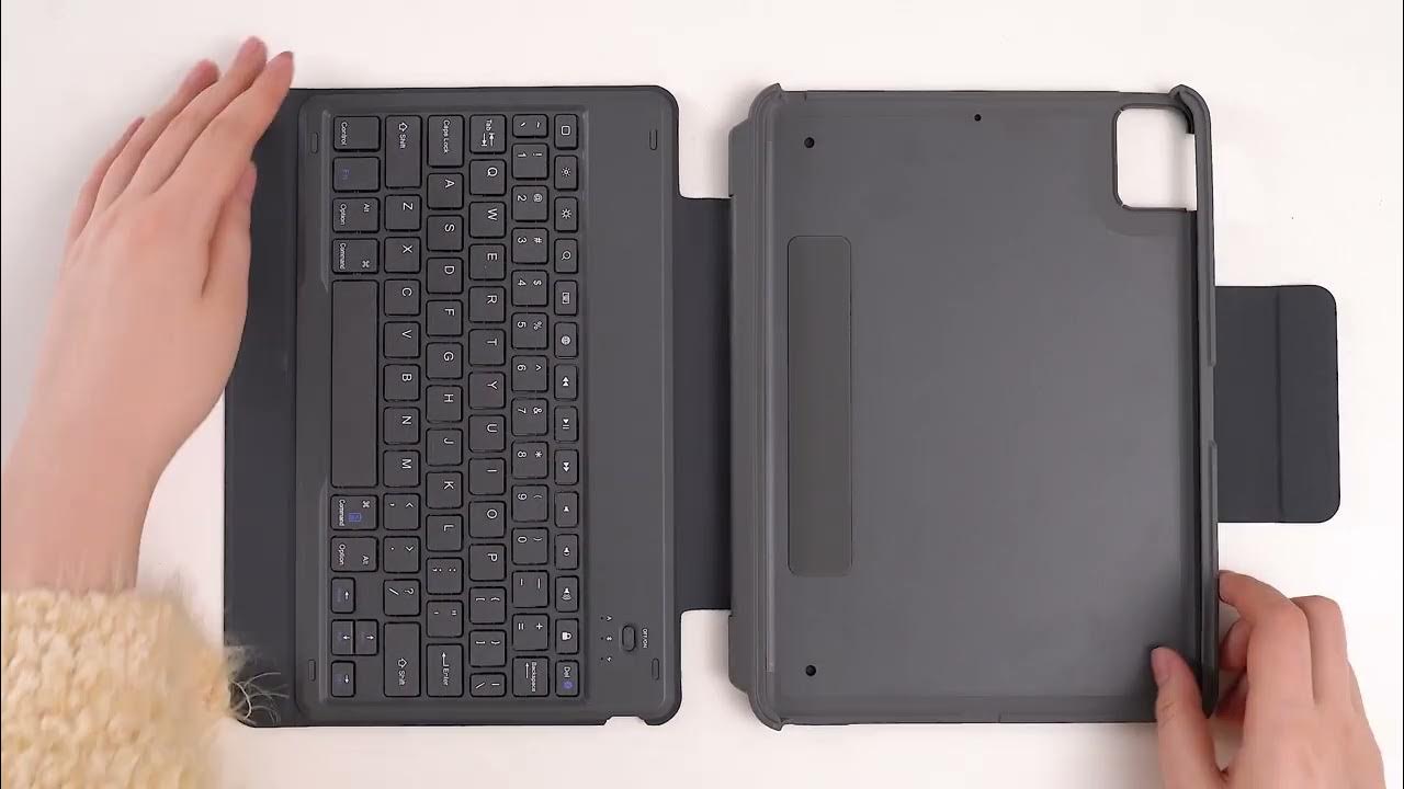 How to Install Inateck KB04001 Keyboard Case for iPad 10.2"/10.5