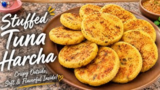 Stuffed Tuna Harcha Recipe | Easy & Delicious | الحرشة بالتونة screenshot 4