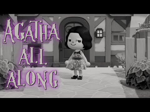 Agatha All Along (WandaVision) - Made with Animal Crossing