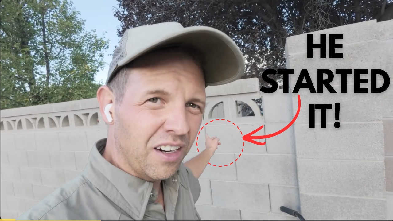 My Neighbor Ruined My Shirt. I Ruined His Wall. (BMX Storytime)