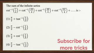 #JEE Main Math 2025 Solution# Series