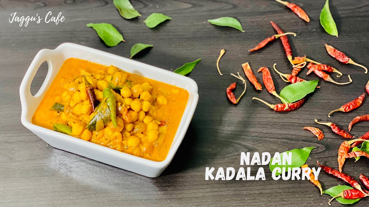 Nadan Kadala Curry Keral Style Easy Kadala Curry Chickpeas Curry