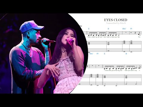 EYES CLOSED (lyrics chords) - JISOO, ZAYN