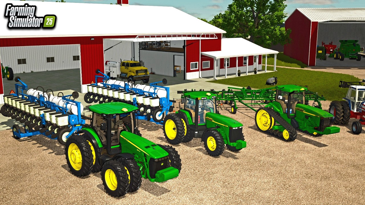 START OF SPRING PLANTING WITH NEW KINZE PLALNTERS! | FS25