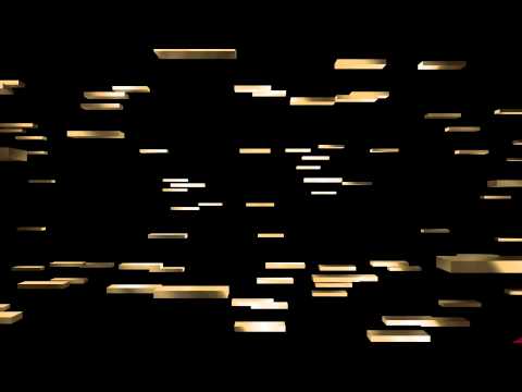 4K Flying 3D Rectangles Design Animation