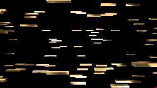 4K Flying 3D Rectangles Design Animation