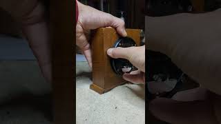 Sally W - 2 x Mantel clocks converted to quartz / battery. 3D printed components & fastenings