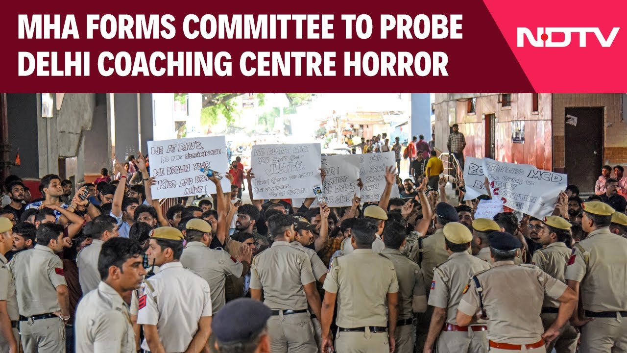 Delhi Coaching Centre | Home Ministry Forms Panel To Probe Delhi Coaching Centre Deaths