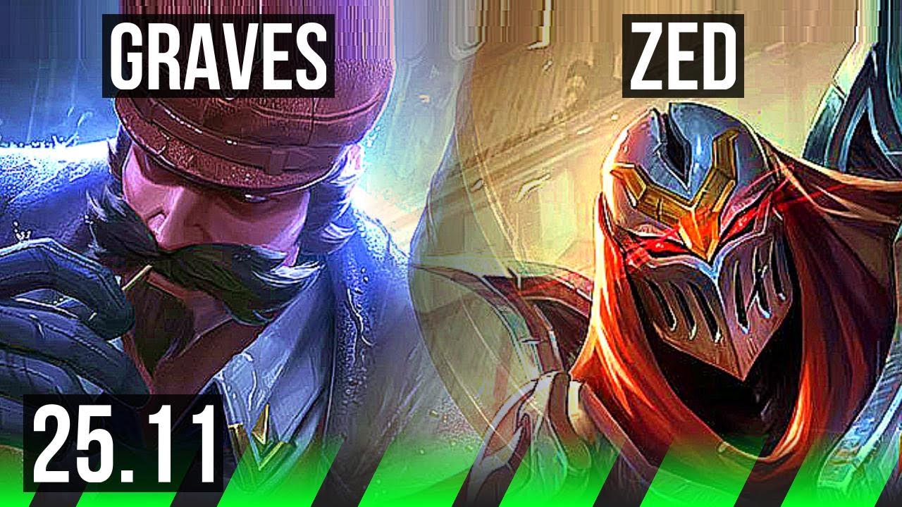 GRAVES vs ZED (JGL) | 11/4/13 | KR Master | 25.11