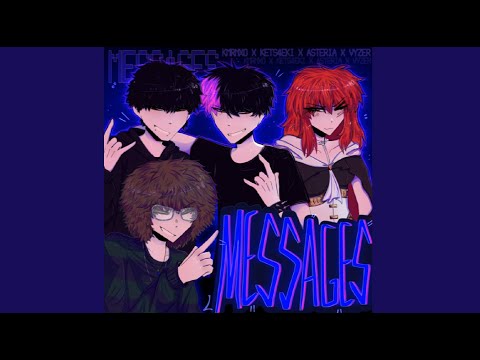 kmrnxo & Vyzer - MESSAGES (ft. kets4eki & asteria) [lyric video]