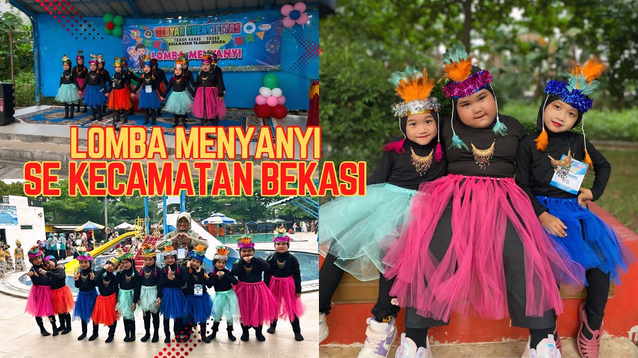 LOMBA MENYANYI TINGKAT TK | TKIT INSANI | PORSENI KECAMATAN TAMBUN UTARA | BEKASI #trending #bekasi