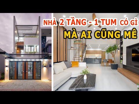 THỰC TẾ NHÀ 2 TẦNG 1 TUM có gì? MÀ AI CŨNG MÊ