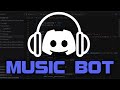 Crer un robot music discord  laide de discord js