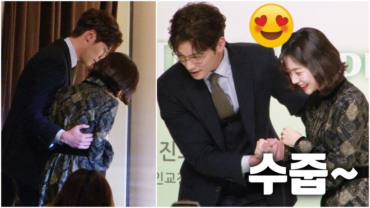 [저글러스] 백진희, 최다니엘 부축에 부끄+수줍~ @제작발표회