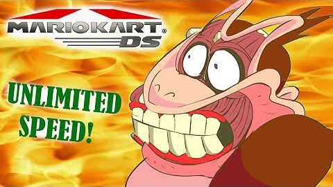 Mario kart DS ~ ITS OVER 9999999999999cc!  Unlimited Speed AR CODE!