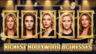 Celebrity Hollywood’s Richest Actresses Ranked  | Net Worth List Profile