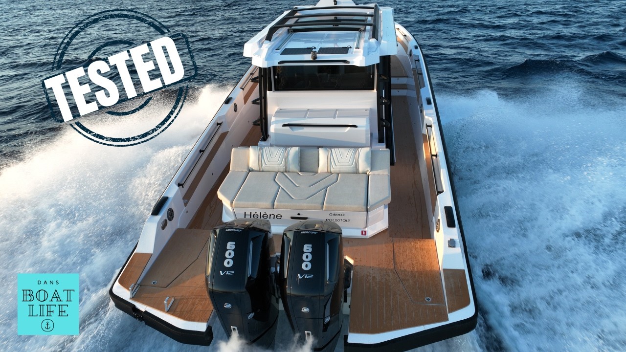 ⁣Technohull XPD 46: Fast, Aggressive & Surprisingly Comfortable