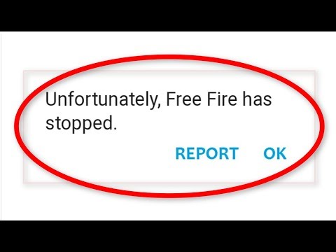 How To Fix Unfortunately Free Fire Has Stopped Error || Android Mobile