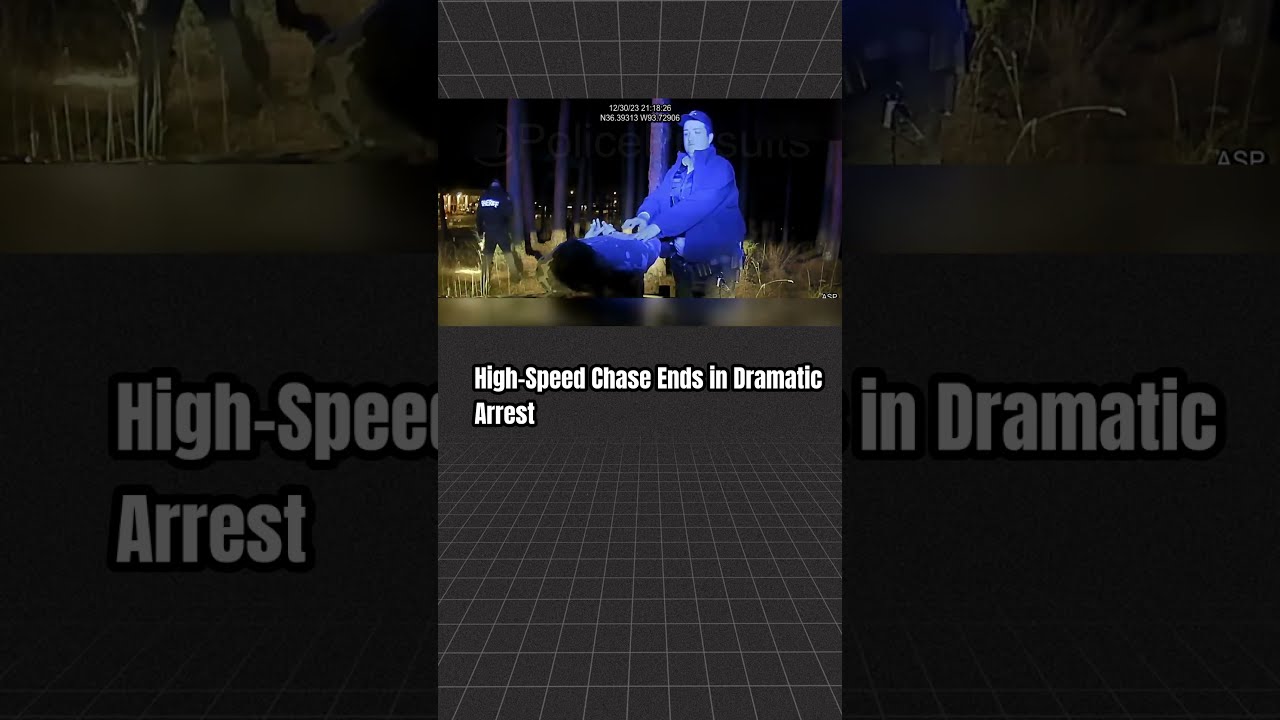 Crime Stories High Speed Chase Ends In Dramatic Arrest