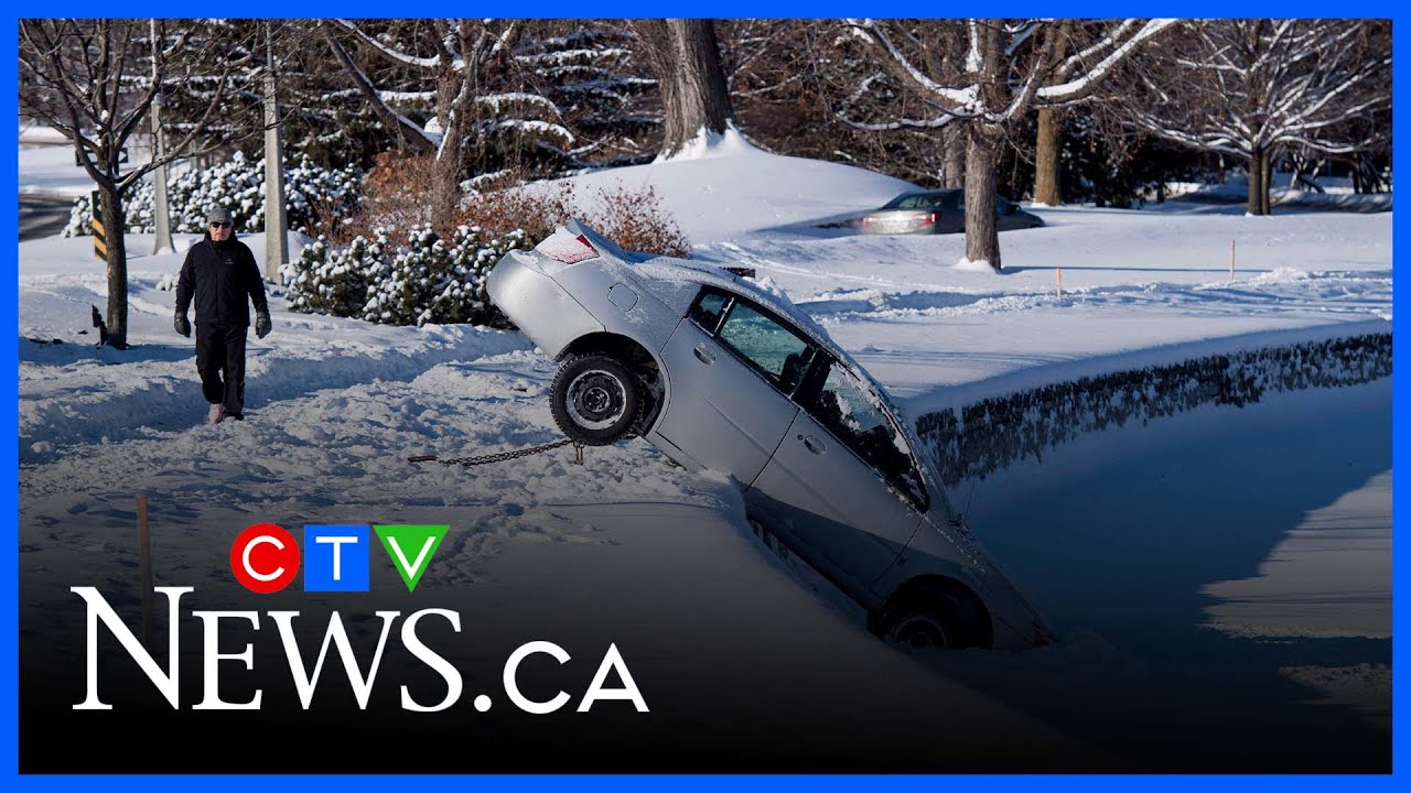 Over 80 crashes in Ontario this morning after heavy snowfall