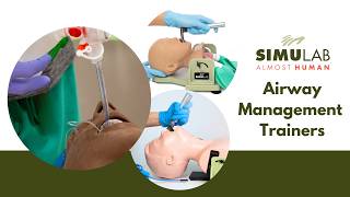 Simulab's Airway Management Trainers. Complete airway management from neonate to adult.