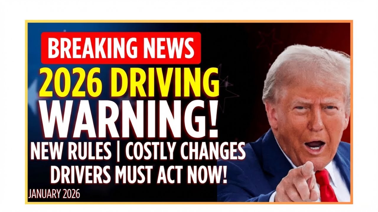 New US Driving Regulations 2026 — 5 Costly Changes Every Driver Must ...