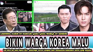 LE MIN HO \u0026 HYUN BIN KECEWA BERAT !! Minta Warganya Di Hukum Seumur Hidup !! Akan Lacak Akun2 RASIS 