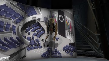 Portal 2 Gameplay / Walkthrough / Playthrough Part 1 Courtesy Call