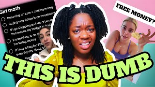 GIRL MATH is keeping you BROKE and IN DEBT!