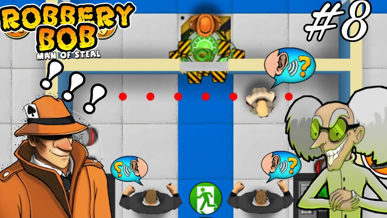 Robbery Bob - Chapter 3 - Secret Labs Use Dealer Costume - Perfect Part 8