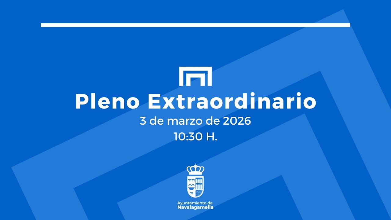 PLENO EXTRAORDINARIO - 3/3/2026