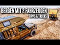 4x4 Fahrzeug festgefahren: die richtige Offroad Bergetechnik | Teil 5: Bergen mit 2 Fahrzeugen