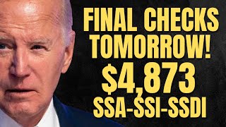 FINAL $4,000 Checks Arrive TOMORROW For Social Security Beneficiaries | SSA, SSI, SSDI Payments