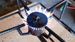 Checkout My Version of a Used Oil Stove