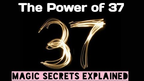 The Power of 37 - Math for Love | Magic Secrets Explained | Amazing Facts | By Art Of Mathematica