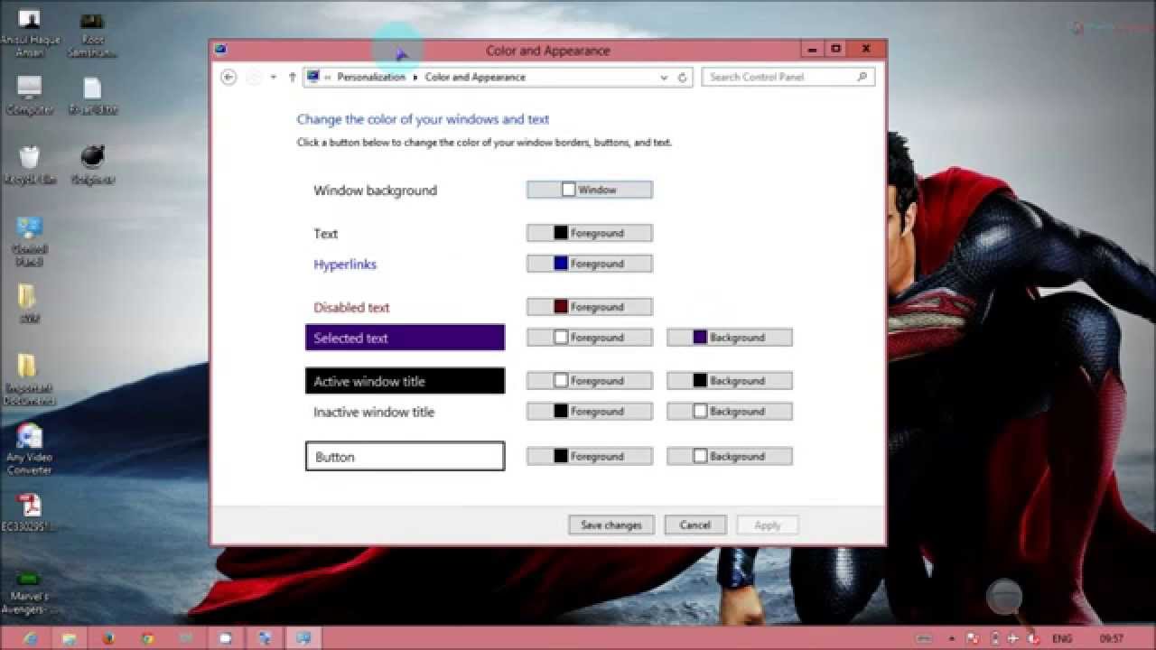 Make border width and Title bar transparent in windows 7 & 8 YouTube