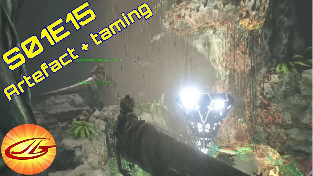 S01E15 -Ark: Survival Evolved- Grotte du volcan: Artefact de la sagesse ...