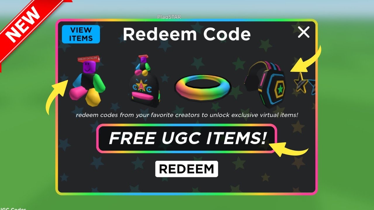 codigos para ugc limited codes