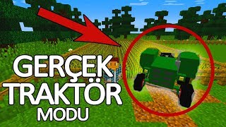 Mi̇necraft Gerçek Traktör Modu