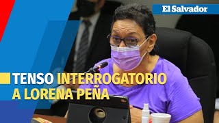 Los momentos clave en tenso interrogatorio a Lorena Peña en comisión especial