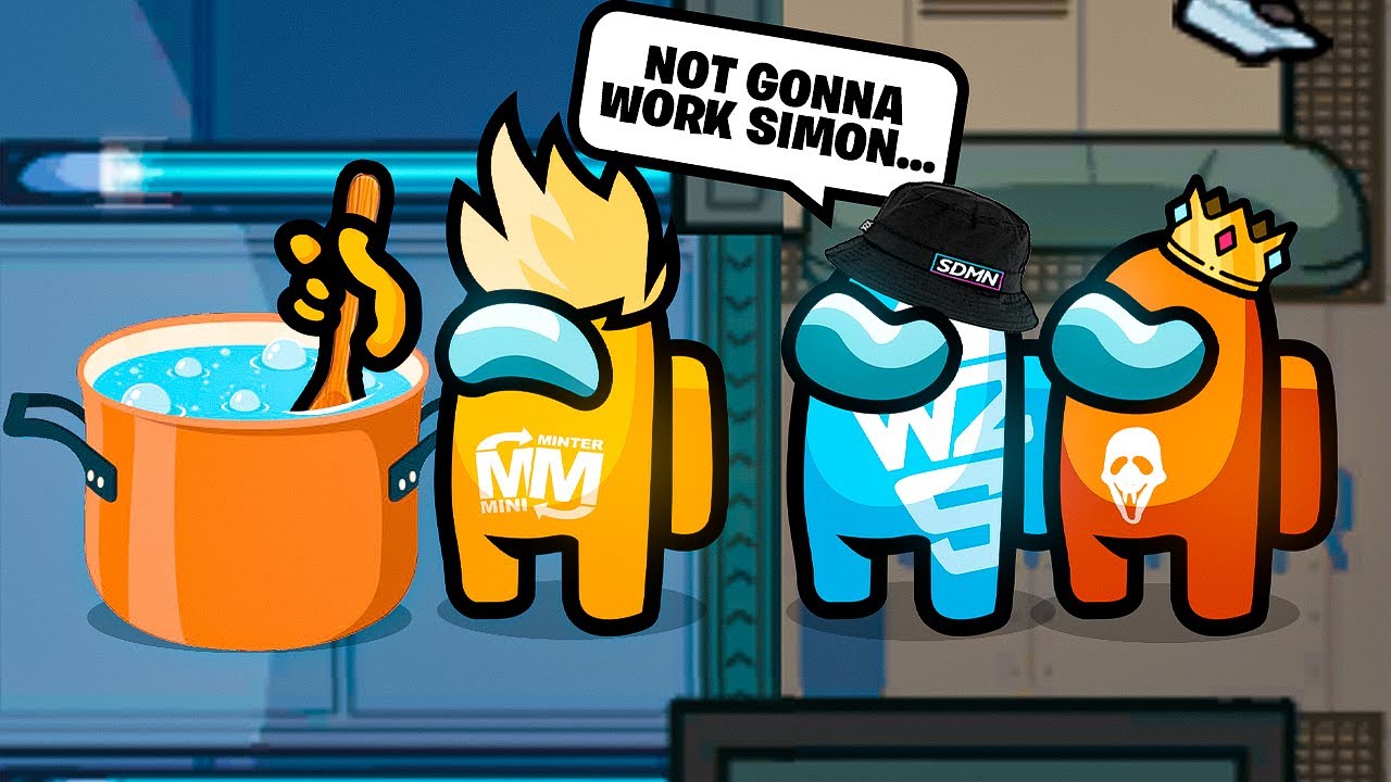 MARINATING AS IMPOSTOR GOES WRONG vs SIDEMEN & FRIENDS (Among Us) YouTube