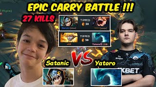 Satanic vs Yatoro  EPIC CARRY BATTLE Wonderkid vs TI WINNER