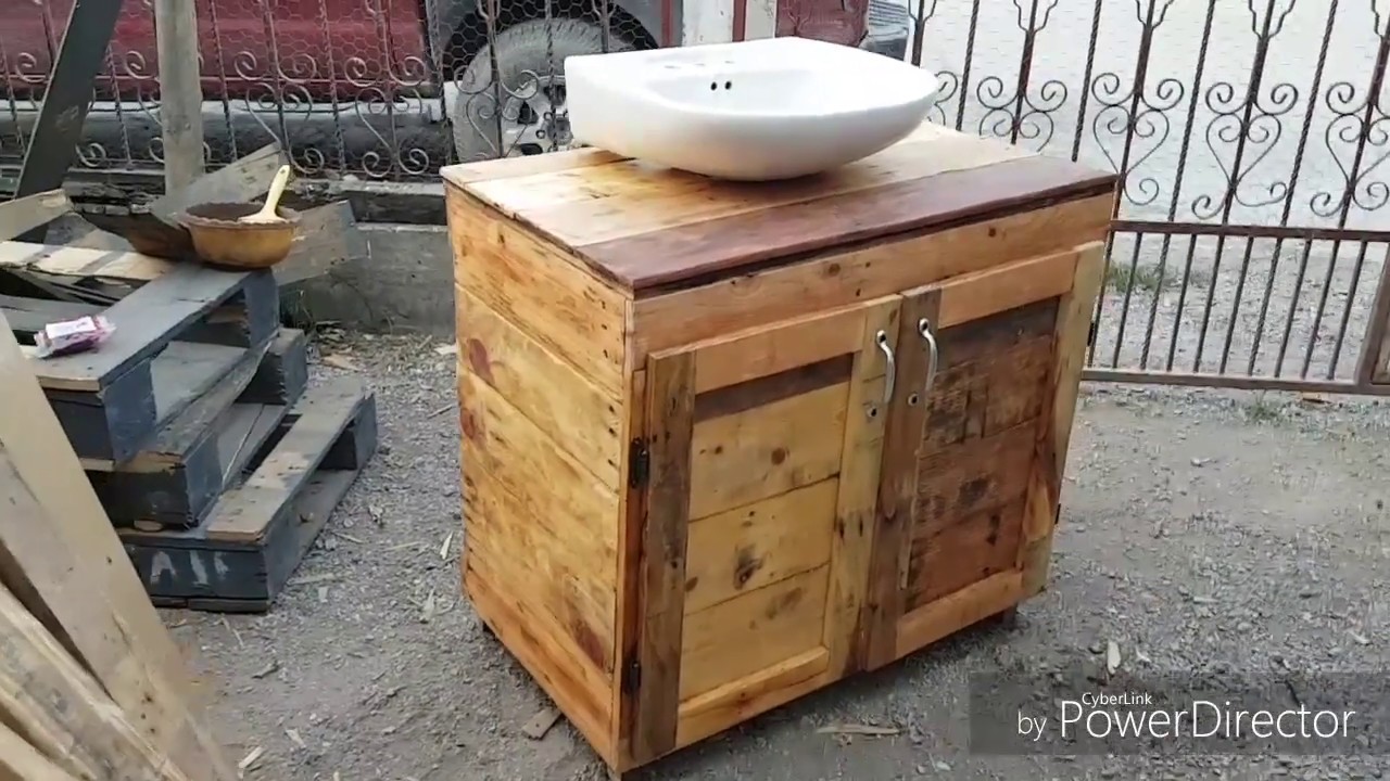 Mueble bajo lavabo / mueble bajo para lavabo / mueble bajo lavabo de madera  -  México