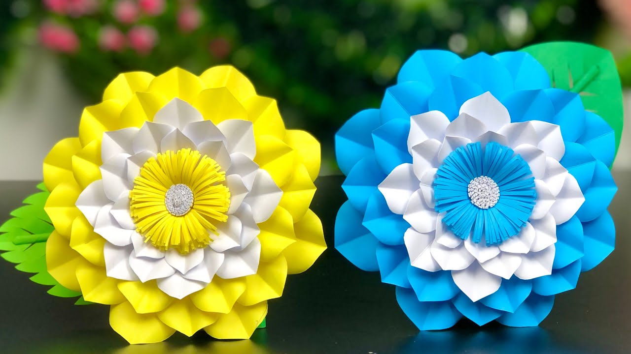 50 Paper Flower Tutorials Gersoniel 57 Pieces Crepe Paper Flower DIY