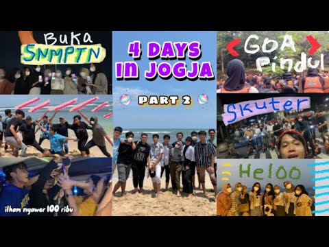 4 DAYS IN JOGJA 🌸 PART2️⃣ (Malioboro🌃, Pantai Slili🏖, Goa Pindul💥) VLOG #14 INDONESIA🇮🇩✨