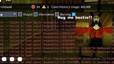 When it failed to load the sound -The mimic